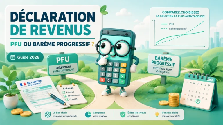 Déclaration de revenus, PFU ou barème progressif 2026