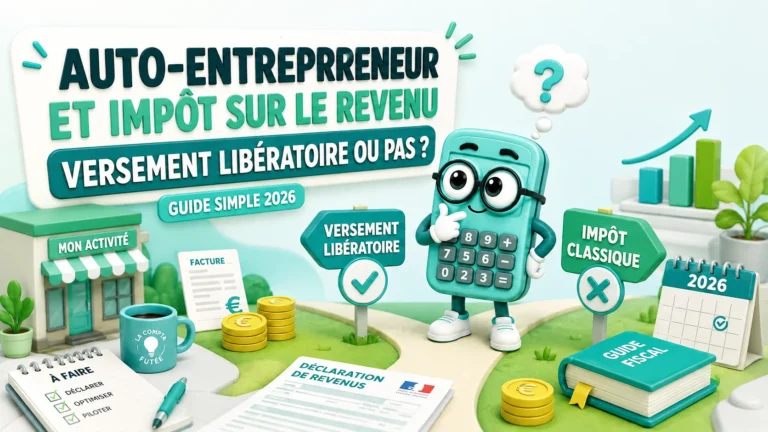 Auto-entrepreneur et versement libératoire de l'impôt sur le revenu 2026